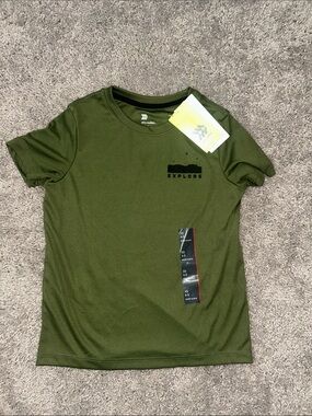 all in motion Olive Green 'Explore' Active Tee